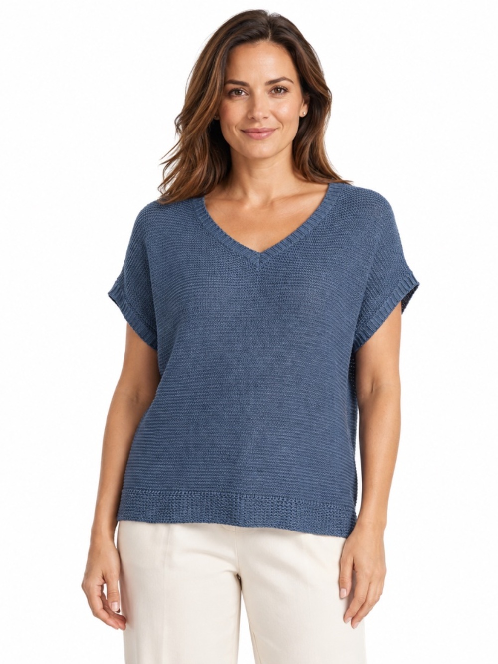 Lauren Ralph Lauren -  Linen Blend Dolman Sweater